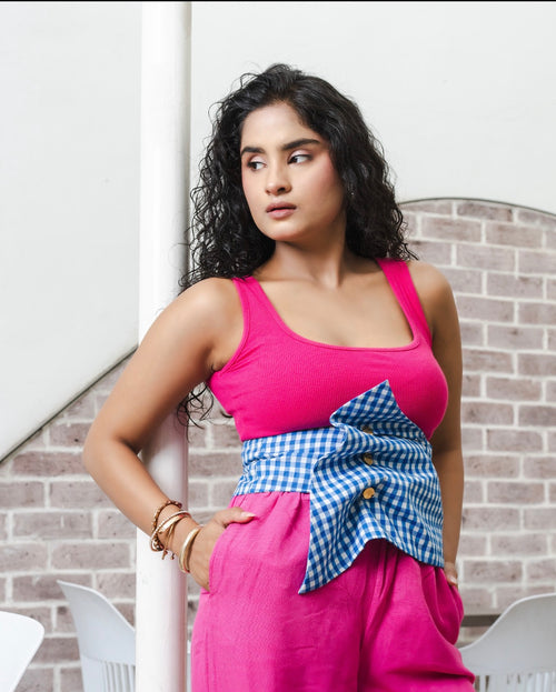 Gingham Chic Belt