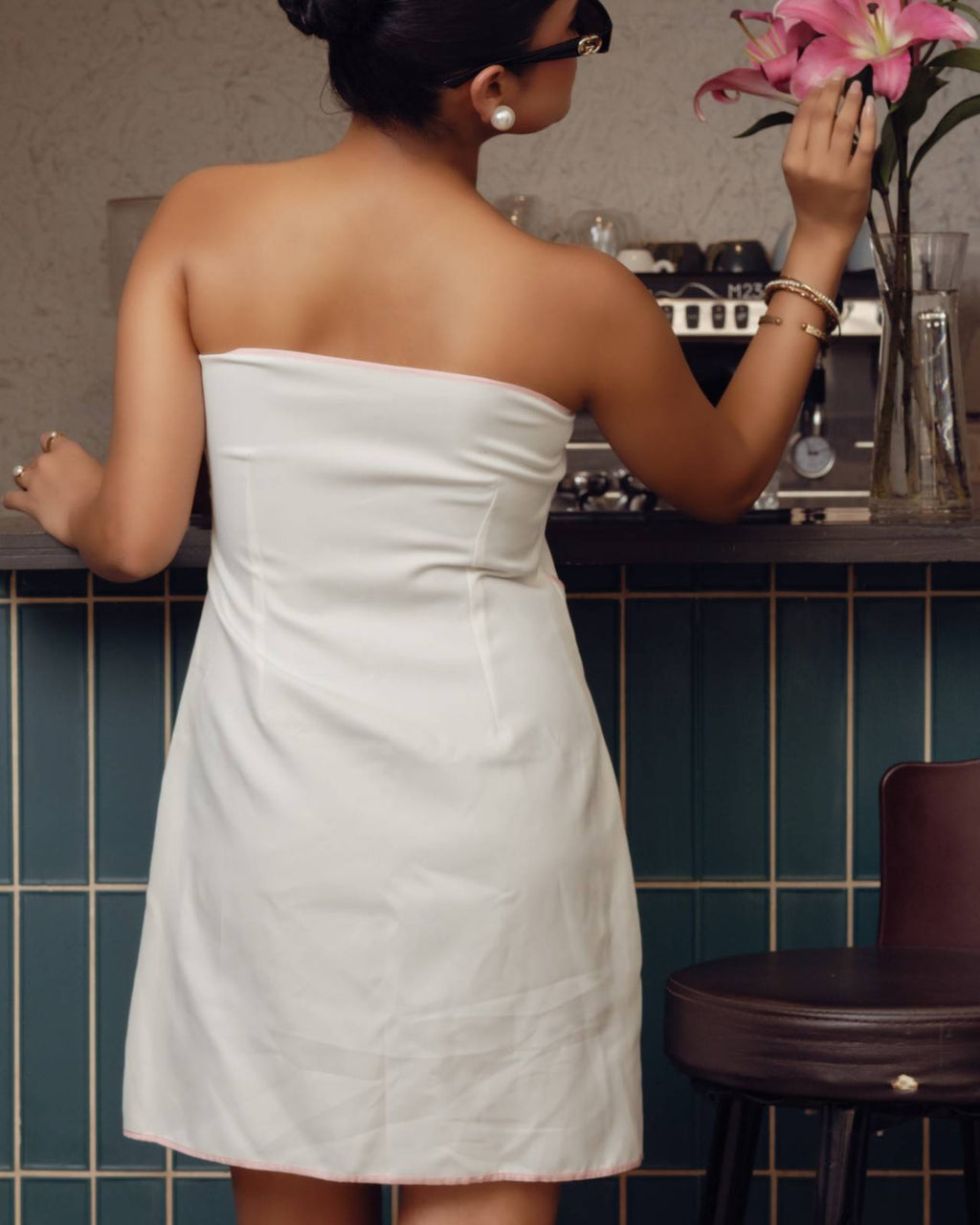 Blush Lily Wrap Dress